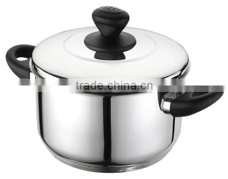 Cheap 6pcs stainless steel pot set