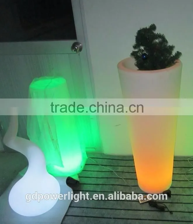 Led Flower pot with remote control YXF-3890A1
