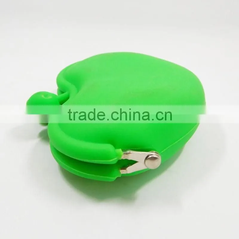 Best Quality Clip Purse Wallet Solid Color Silicone Coin Holder Mini Money Pocket Purse