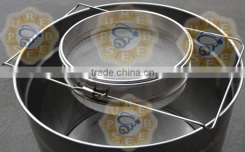 High quality Stainless steel double layer honey filter honey strainer