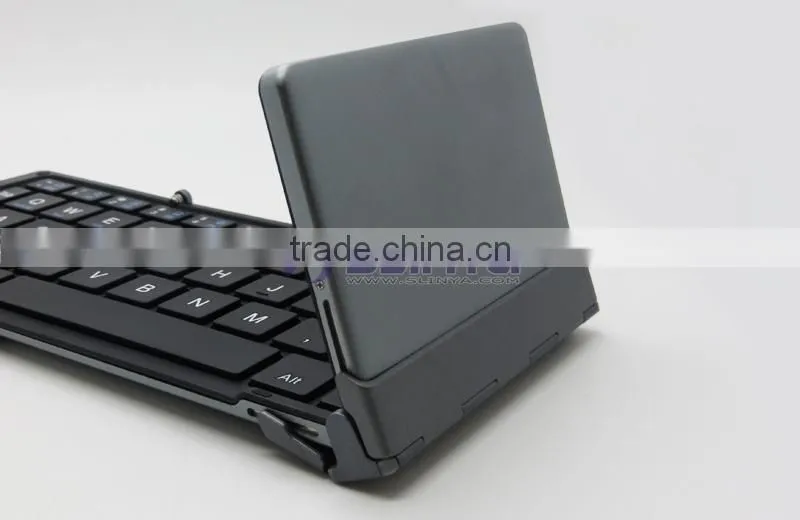 Folding Mini Ultra-thin WirelessBluetooth Keyboard For Smartphone Tablet PC Compatible with iOS Android Window System