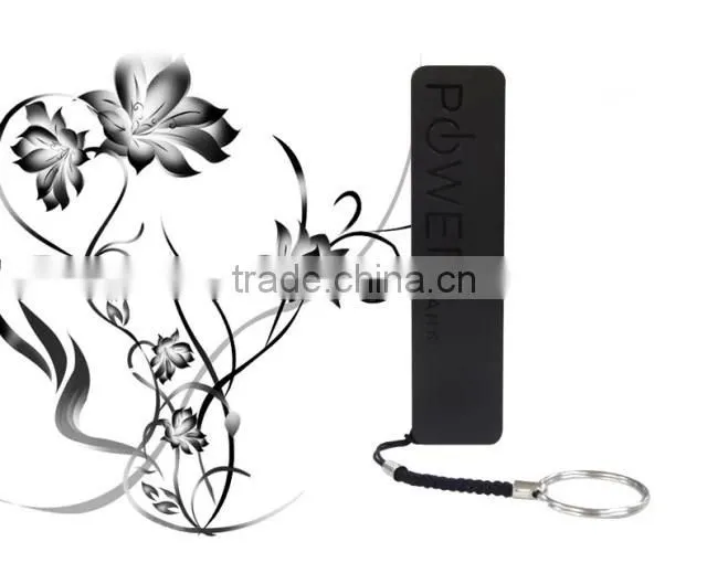 Hot sell Custom power bank with logo 2600mah