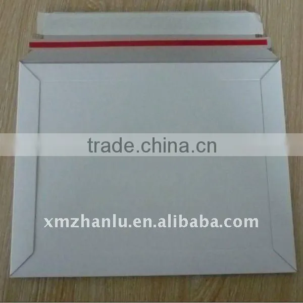 White DVD board envelope