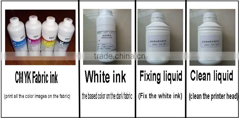 A3 size 8 color printer can directly print on t-shirt, no need pre-treatment printing machine
