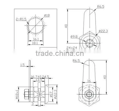 Drawer Cam Lock