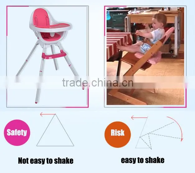 Room Furniture Modern Quick Mounting Dining Chair For Baby