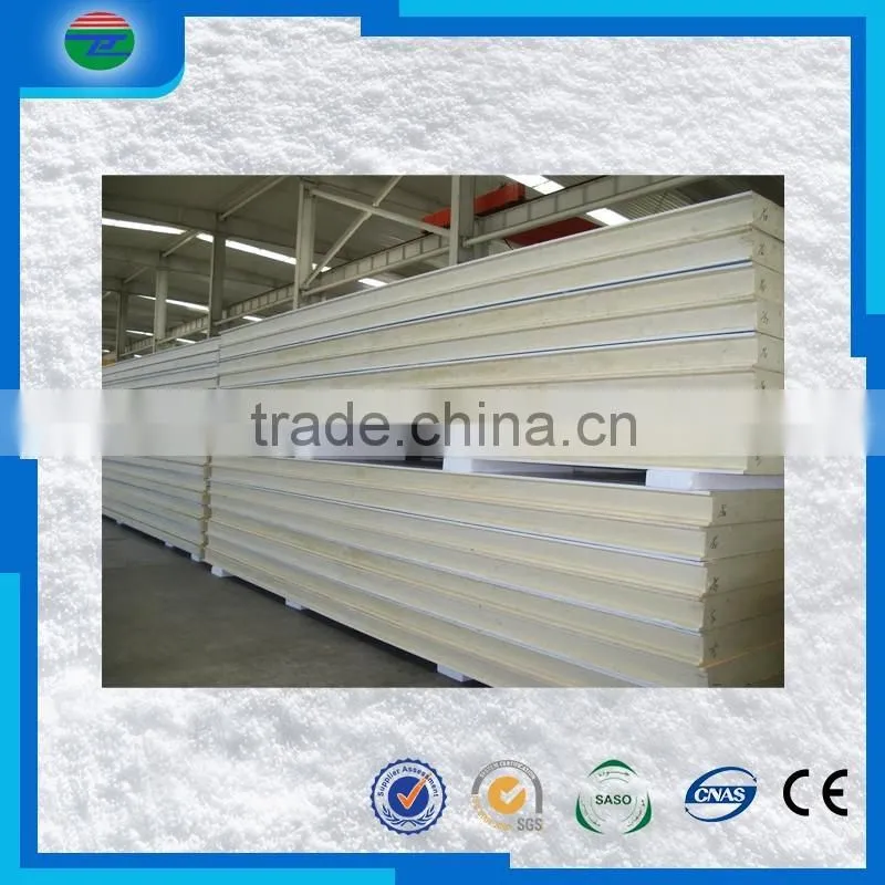 New Wholesale top level steel pu sandwich panel for cold storage/cold room