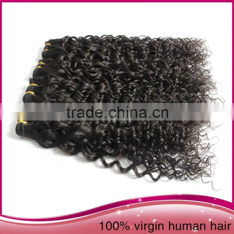 Aliexpress2015 Wholesale price Kinky Curly Brazilian Virgin Hair Weaving