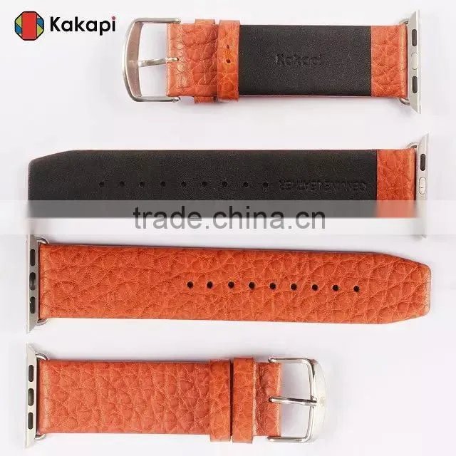 for Apple Watch leather band with adapter ,Genuine leather band strap for 42mm MT-3909