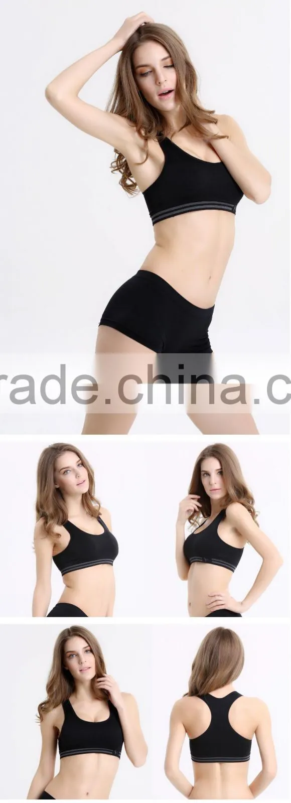 Girl sport seamless bra xxx Photos China