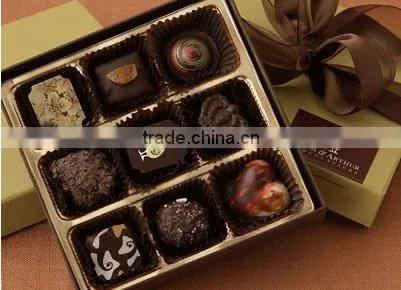 Homemade chocolates gift boxes