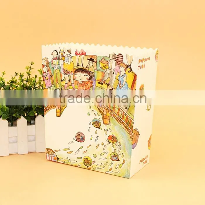 New Style Cheap Price Printable Popcorn Box