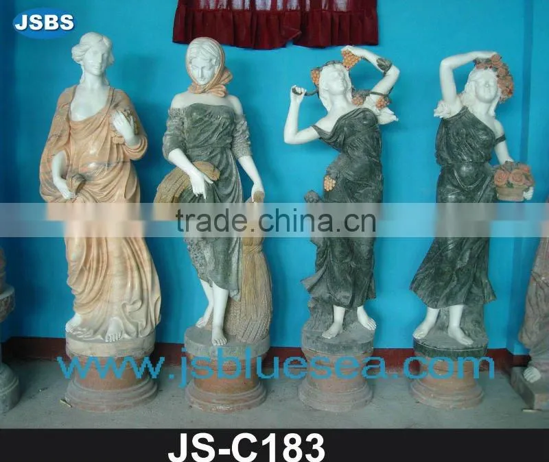 White Marble Sphinx Sculpture