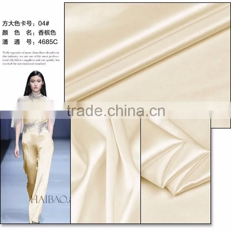 Silk 16mm silk stretch satin fabric