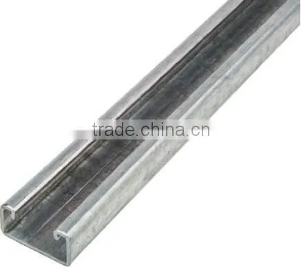Single Steel Plain Channel Roll Forming Machine of size 41x41, 41x21