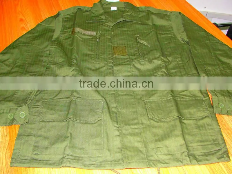 Olive green F1 suit