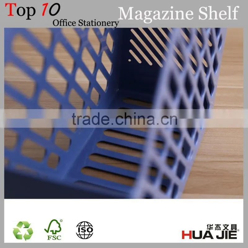 Custom Office furniture PP Desktop folder magazine rack magazine organizer
