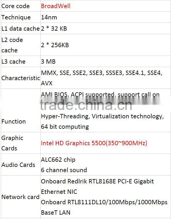 Gigabit Lan Fanless Broadwell Core i3 5005U Mini PC TV Box Windows/Linux Kodi 8GB RAM 512GB SSD 500GB HDD WIFI for , Cyber Cafe