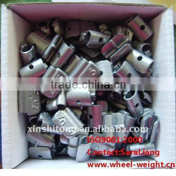 zn wheel weights and clips for alloy rims