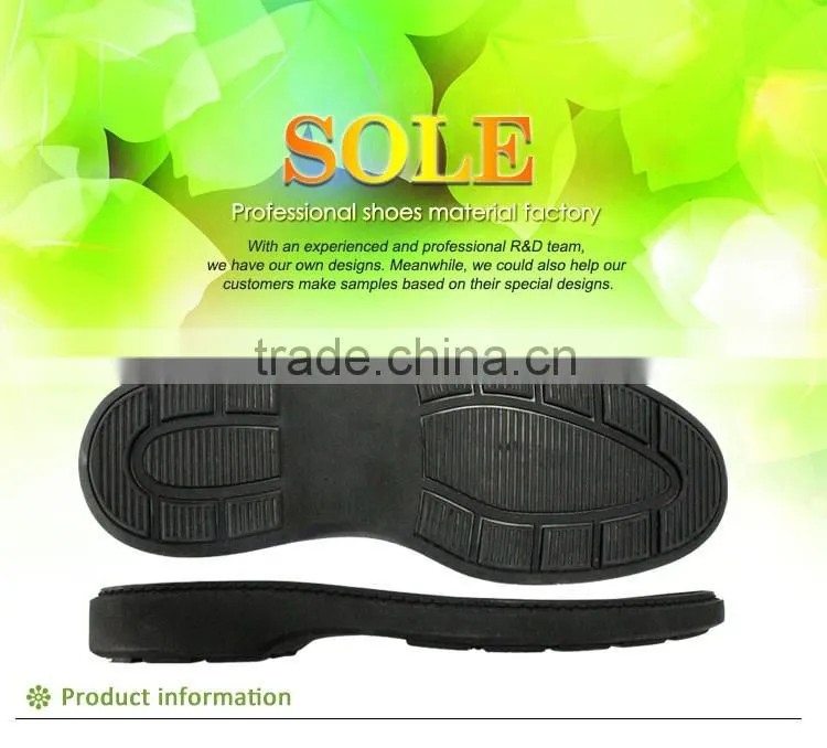 Men Shoe Soles Rubber Sole Shoe Factory RB Outsole for Shoe