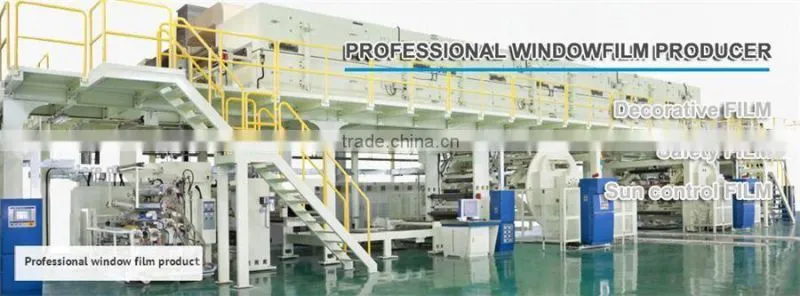 square design window decorative self adhesive glass decorative window film