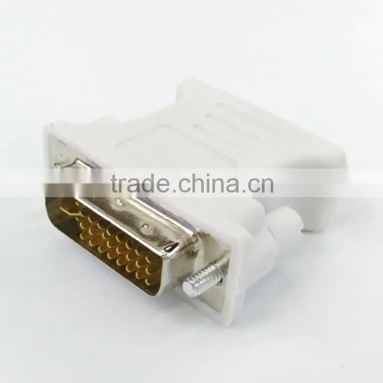 Factory price male dvi to female hd 15pin vga adapter for TV