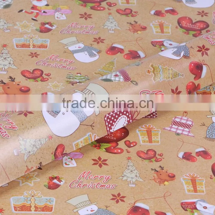 Customized printed wrapping paper gift wrapping paper