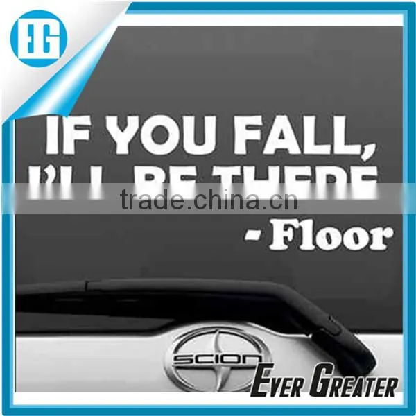 customized labels logo car decal custom vinyl sticker, 3m vinyl decal private label waterproof decor stickers
