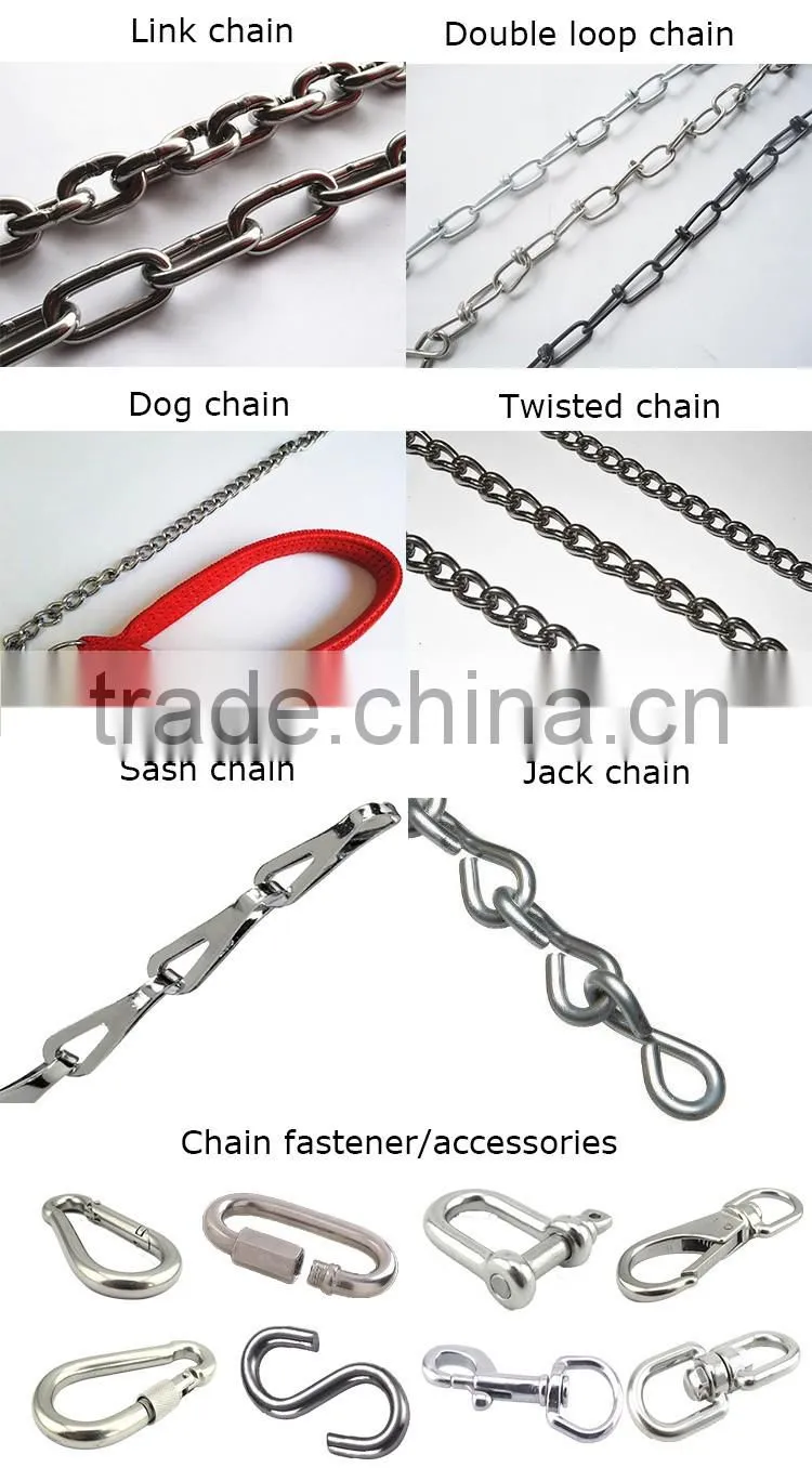 SS304 #16 Stainless Steel Single Jack Chain