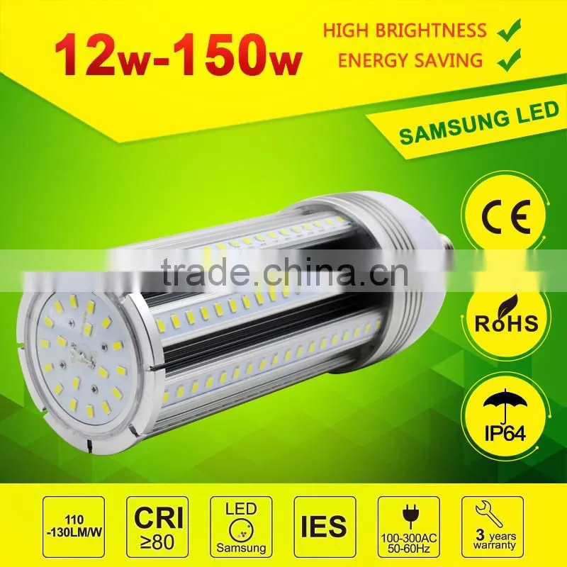 high lumens 120LM/W 3 years warranty 54W LED corn light