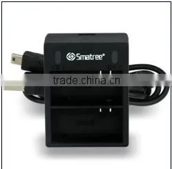 For gopro battery charger with smatree logo hot sale