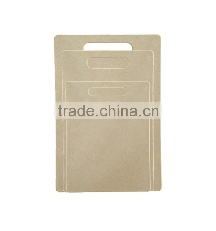 2016 new design eco friendly natural cutting board set