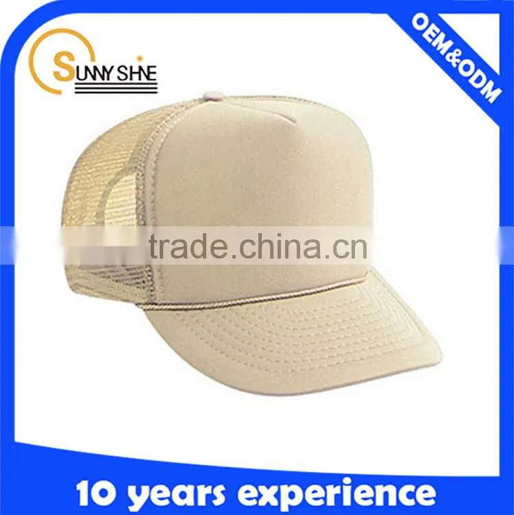 mesh cheap trucker cap foam
