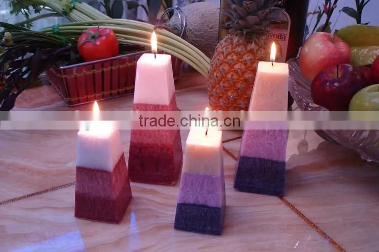 snowflake candle