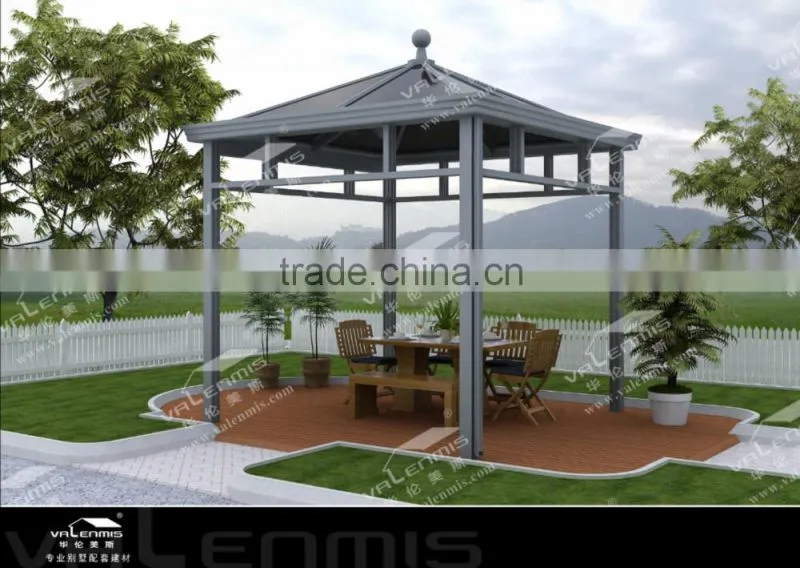 Popular 8*4m Aluminum pergolas