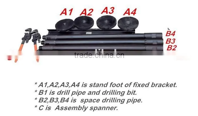 Dynamic standard soil penetrometer test,cone penetrometer,soil testing equipment