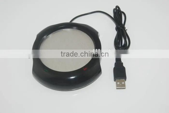 Computer 4 port usb hub cup heater mug warmer