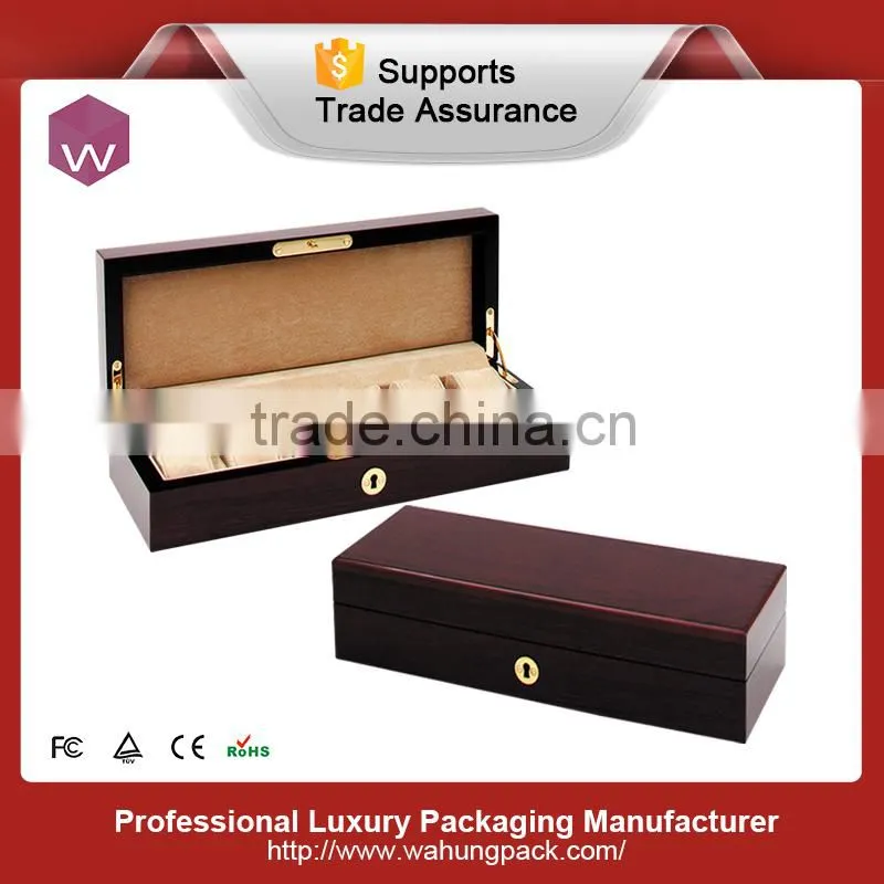 Top end new design wooden box watch