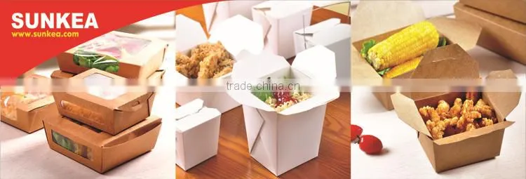 Paper noodle boxes, safe food container, china alibaba paper boxes supplier