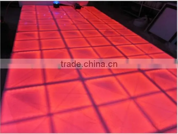 10mm 720 Rgb color led dance floor/Led Disco Floor
