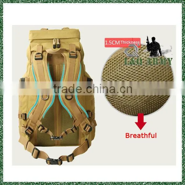 60L Waterproof Outdoor Military Bags Camping Travel