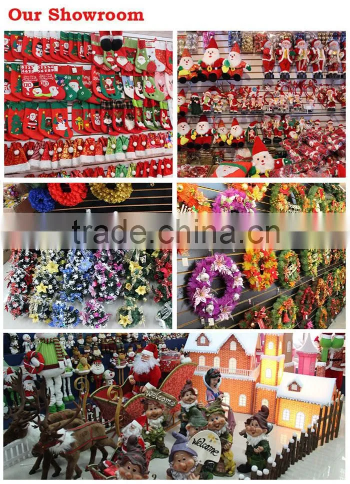 2015 New Design Customized Colorful Decorative Felt Christmas Stocking