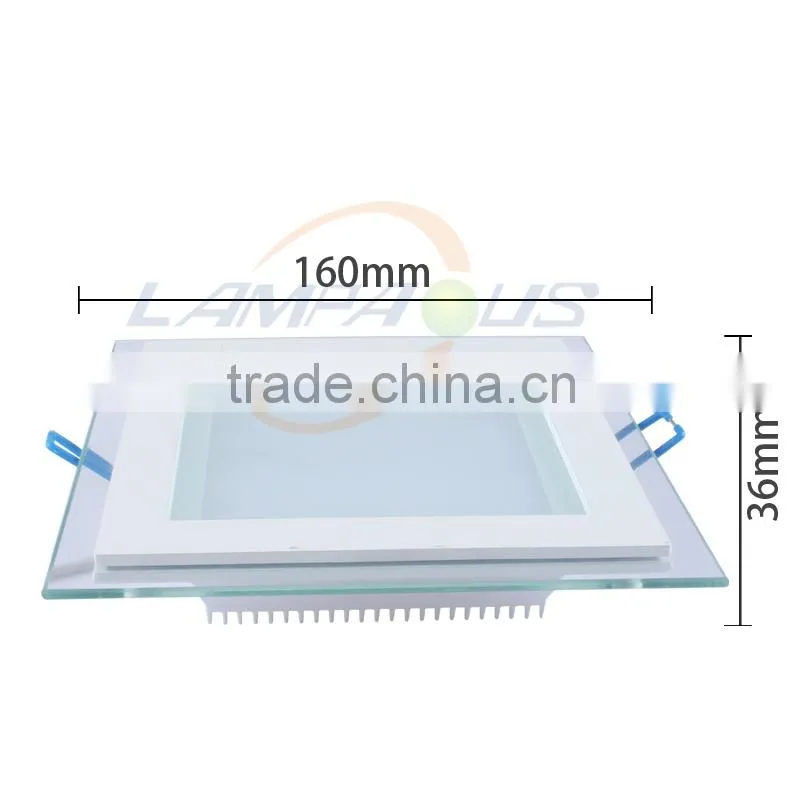 2014 newest square panel lights series 3~18w led panel light, dimmable led ceiling light panel 12w