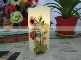 2016 color changing and cheap battery operated candles with timer