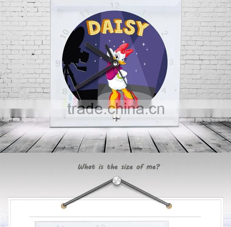High Quarlity Sublimation Glass Photo Frame can be used for clock