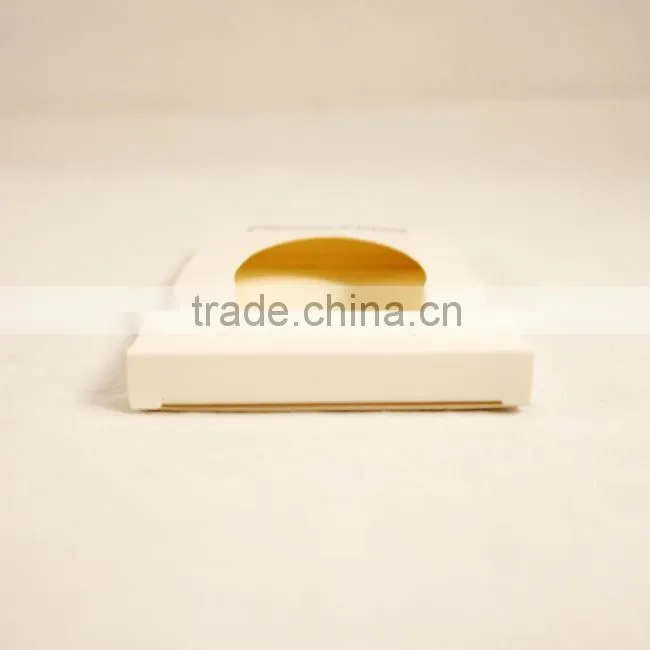 Custom cheap paper box with oval window