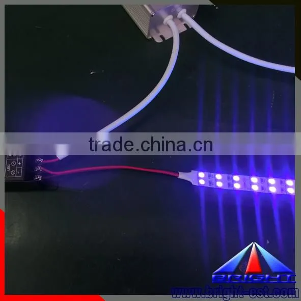 3m adhesive RGB 5050 LED UV strip, DC 12V 24V 60pcs/m flexible LED strip