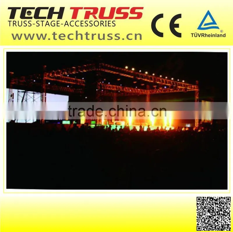 Aluminium Curve Roof Truss Display Outdoor Event Show