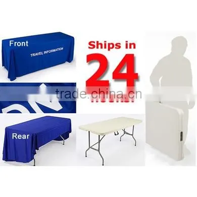 Advertisement Table Cloth Trade Show Table Cloth Table Cover