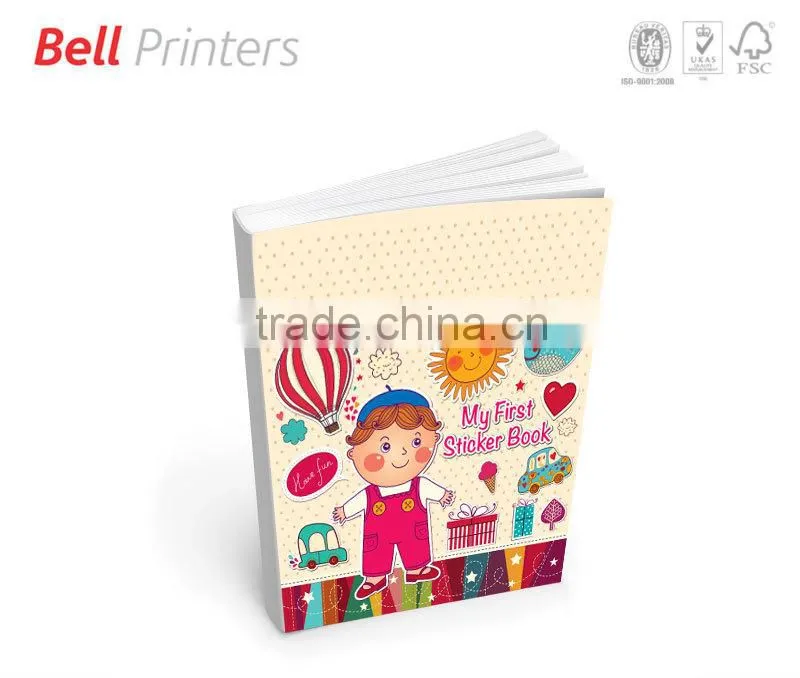 Children book with high quality drawing on eco-friendly paper